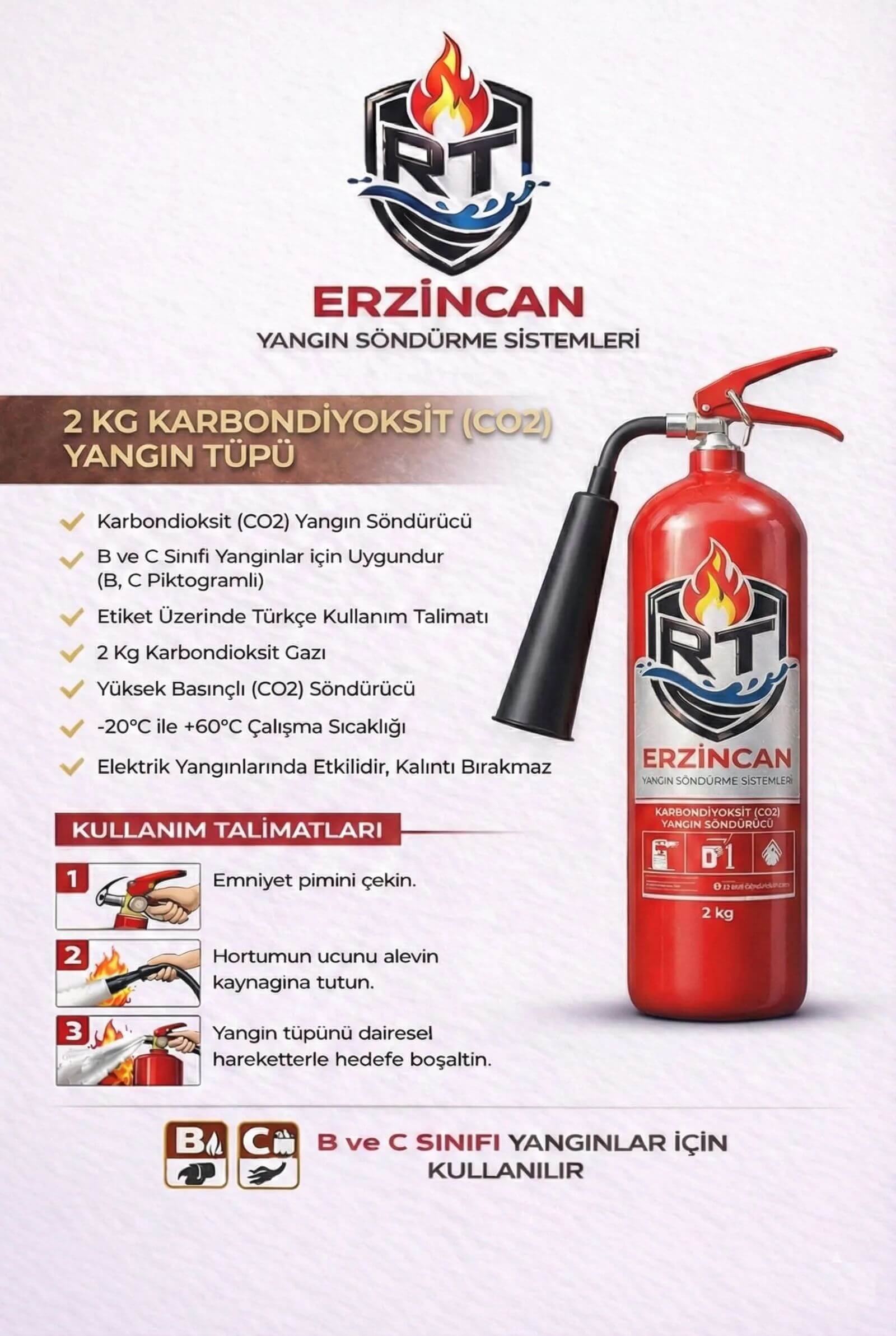 2 KG KARBOND�OKS�T CO2 S�ND�R�C�