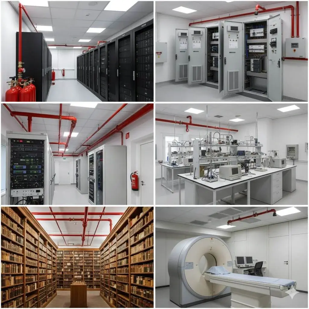 FM200 OTOMAT�K YANGIN S�ND�RME S�STEMLER�