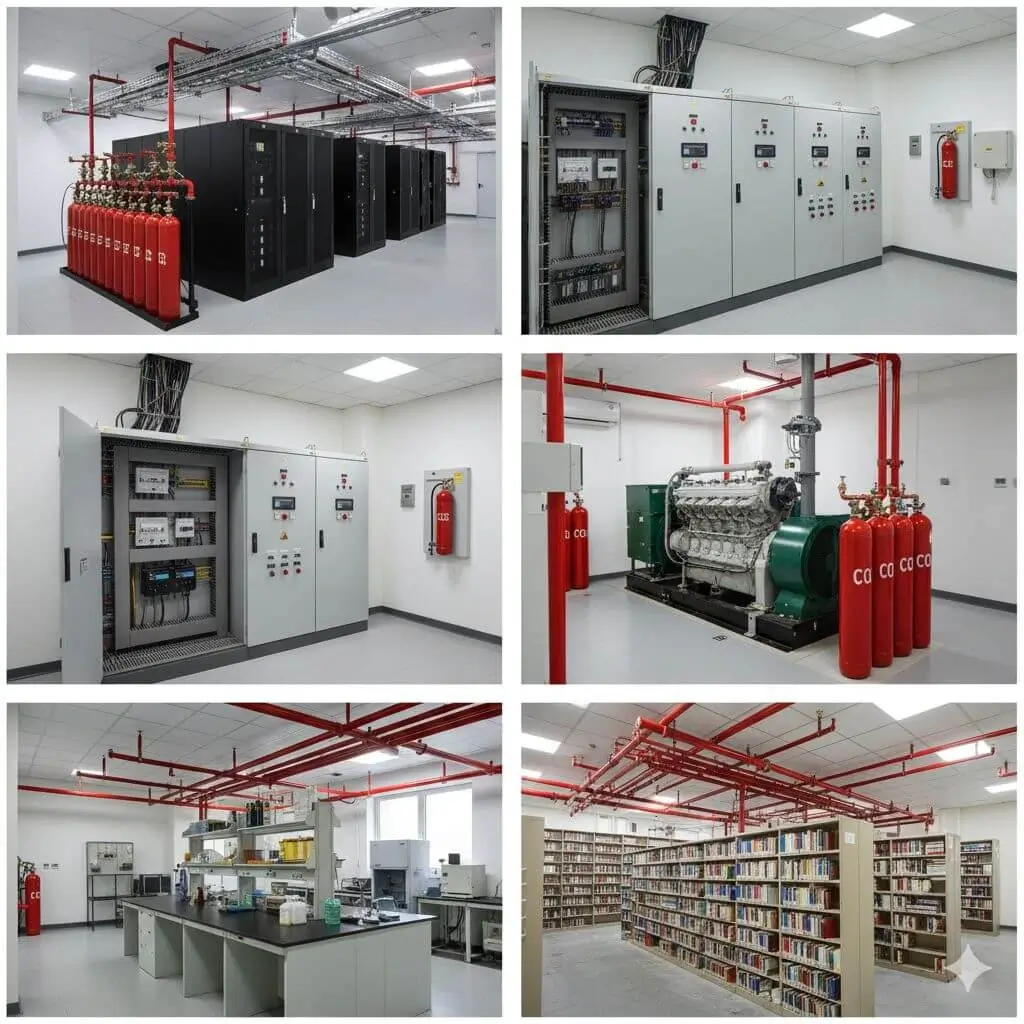 CO2 AKILLI YANGIN S�ND�RME S�STEMLER�