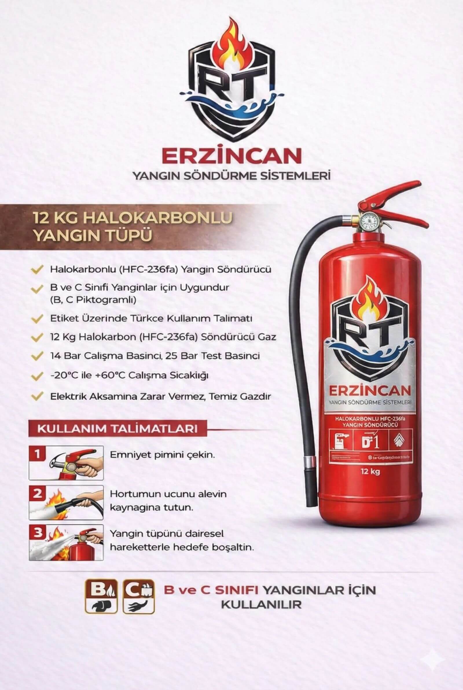 12 KG HALO KARBONLU S�ND�R�C�